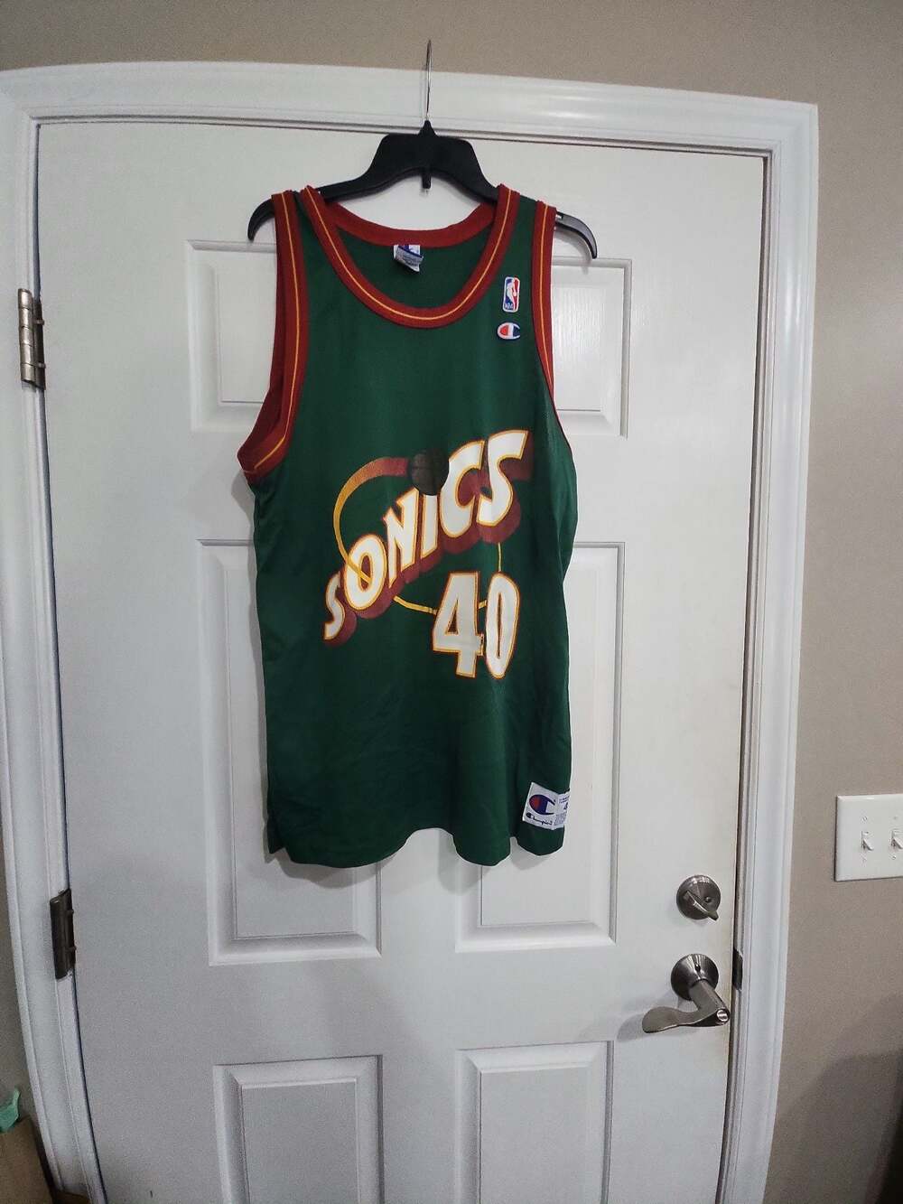Shawn Kemp Seattle Supersonics Champion Men's